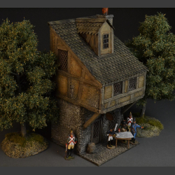 Medieval house on three floors