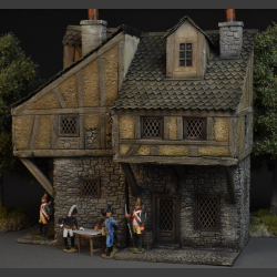Medieval house on three floors