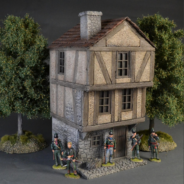 Medieval house, three floors