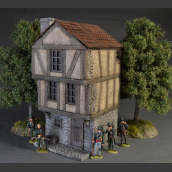 Medieval house, three floors