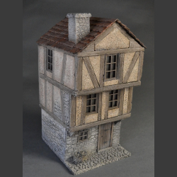 Medieval house, three floors