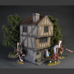 Medieval house, three floors