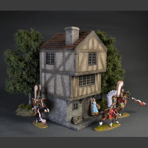 Medieval house, three floors