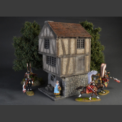 Medieval house, three floors