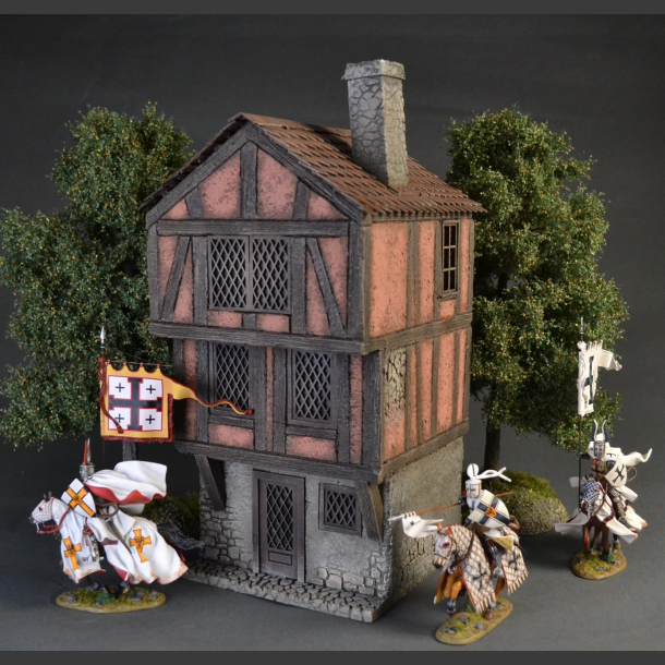 Medieval house, three floors