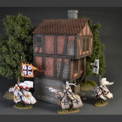 Medieval house, three floors