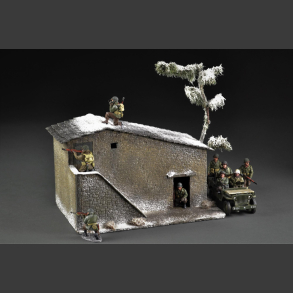 Farm / country - shed in winter version