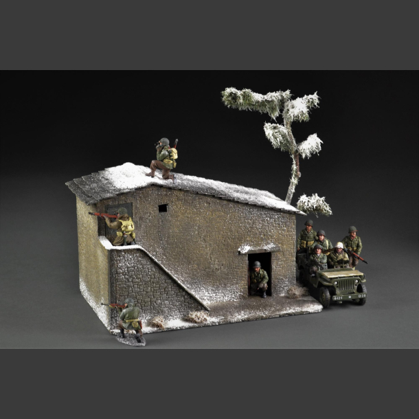 Farm / country - shed in winter version