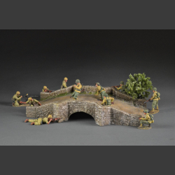 Southern European Stone Bridge with a tree