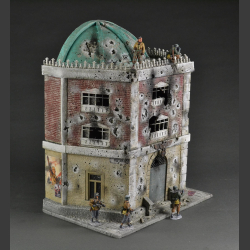 Large dome building ruin