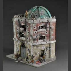 Large dome building ruin
