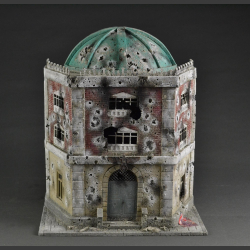 Large dome building ruin