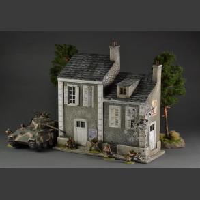 French house - shelled