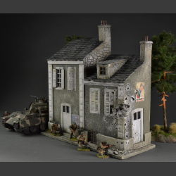 French house - shelled