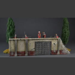 Roman city wall - ruin