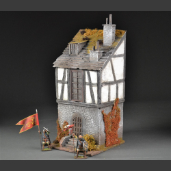 English Tudor house around (1485-1603)