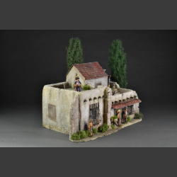 Large Mexican hacienda.