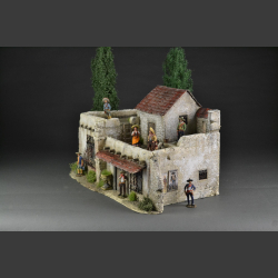 Large Mexican hacienda.