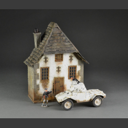 Belgian house with facade anchors