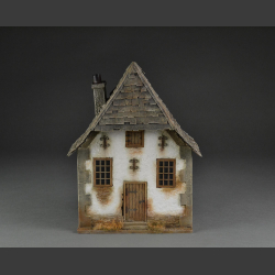 Belgian house with facade anchors