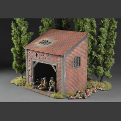 Holland's brick shed