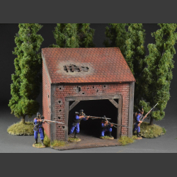 Holland's brick shed