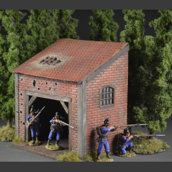 Holland's brick shed