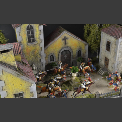 French Carthusian Monastery - diorama