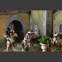 French Carthusian Monastery - diorama