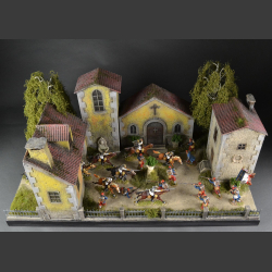 French Carthusian Monastery - diorama