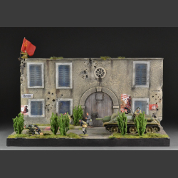 Berlin facade Building - diorama
