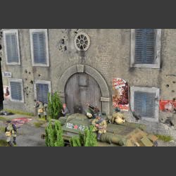 Berlin facade Building - diorama
