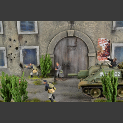 Berlin facade Building - diorama