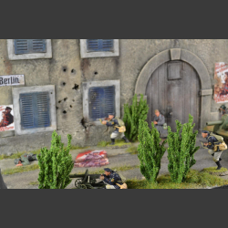 Berlin facade Building - diorama