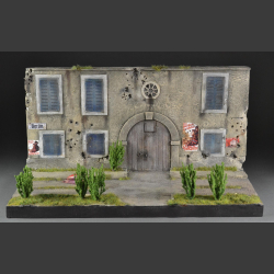 Berlin facade Building - diorama