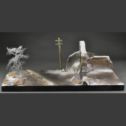 Bastogne ruins - diorama