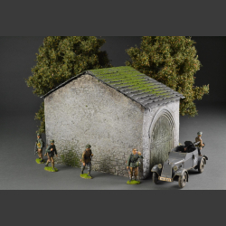 French wine Ch&acirc;teau barn