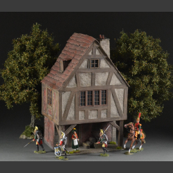 Medieval trading house, three floors.