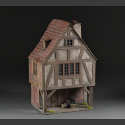 Medieval trading house, three floors.