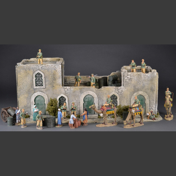 Large North African house with two towers