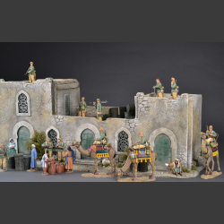 Large North African house with two towers