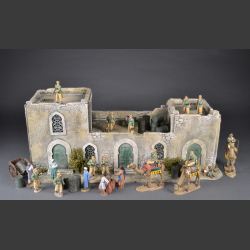 Large North African house with two towers