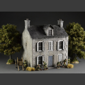 French three-storey house