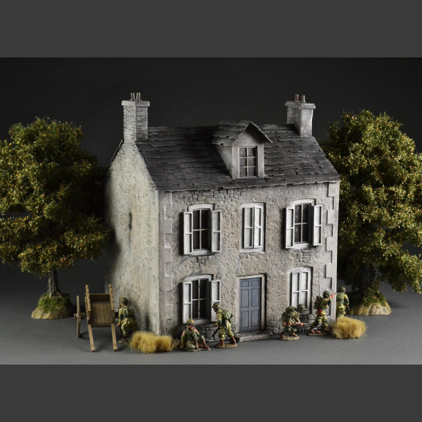 French three-storey house