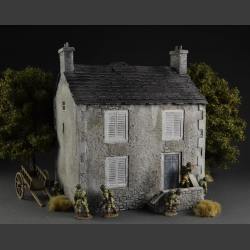 French three-storey house