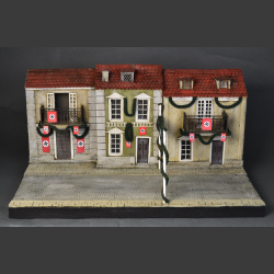The streets of Austria in the 1930s - diorama