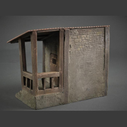 Half-timbered shed 