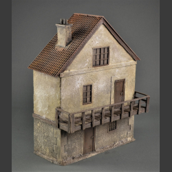 House with balcony 