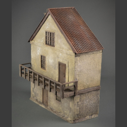 House with balcony 