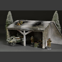 Barn in winter version
